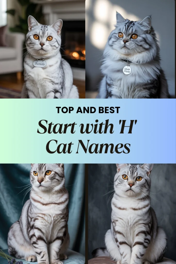 Cat Names That Start with 'H'