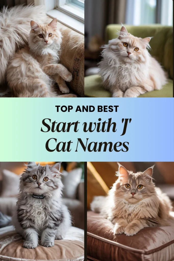 Cat Names That Start with 'J'