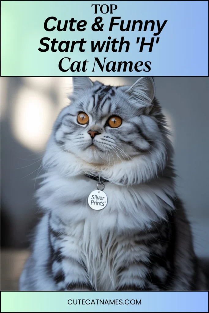 Cute & Funny 'H' Cat Names