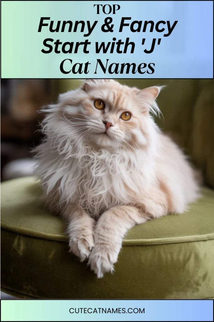 Funny & Fancy 'J' Cat Names