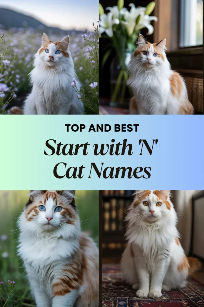 Cat Names That Start with 'N'