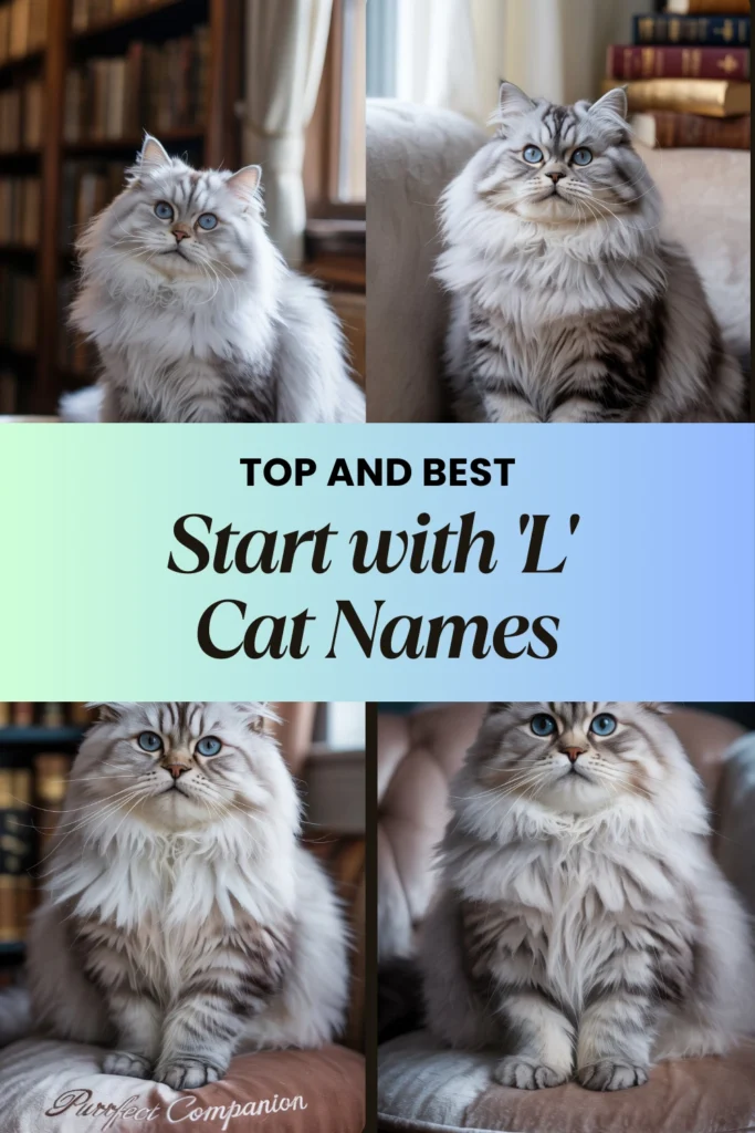 Cat Names That Start with 'L'