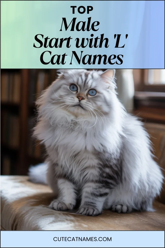 Male Cat Names That Start with 'L'