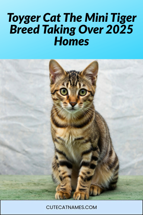 Toyger Cat